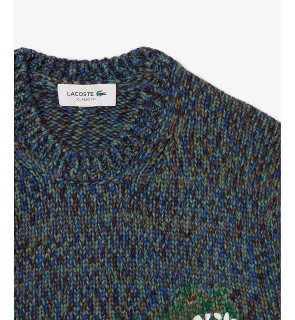 LACOSTE「ワニニッティングヘビーウェイトセーター」|ニット・セーター|