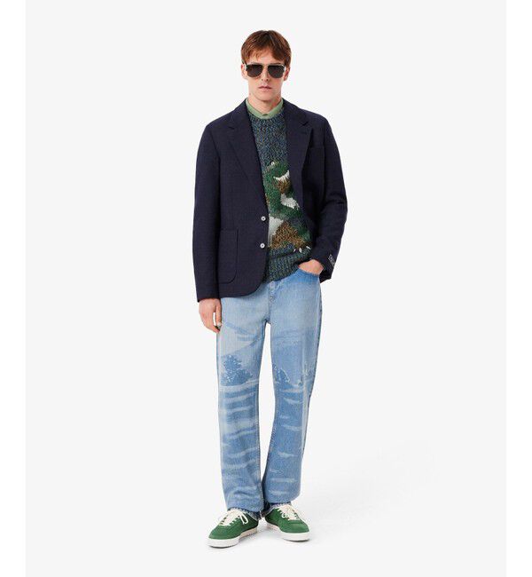 LACOSTE「ワニニッティングヘビーウェイトセーター」|ニット・セーター|