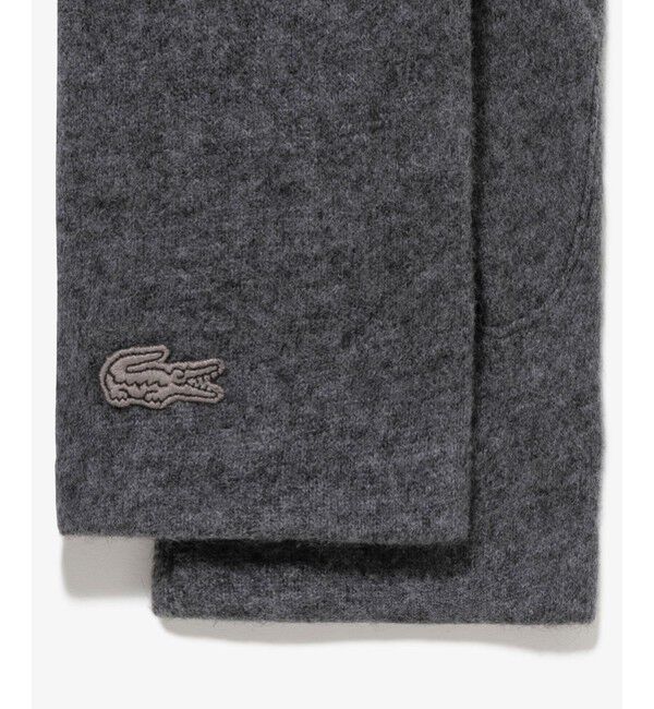 LACOSTE「カシミヤブレンドジャージグローブ」|手袋|