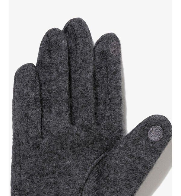 LACOSTE「カシミヤブレンドジャージグローブ」|手袋|
