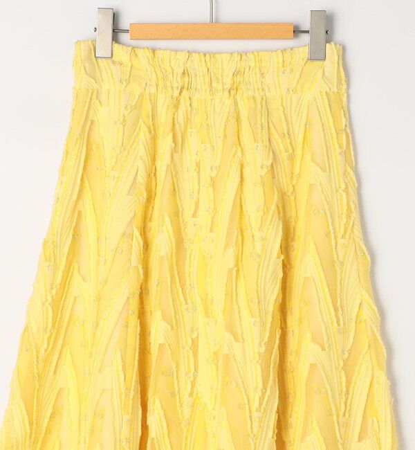 NOLLEY'S sophi「《セットアップ対応》キラキラカットジャガードフレアスカート」|フレア|