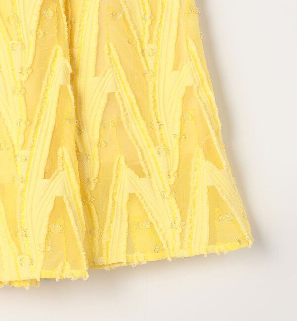 NOLLEY'S sophi「《セットアップ対応》キラキラカットジャガードフレアスカート」|フレア|