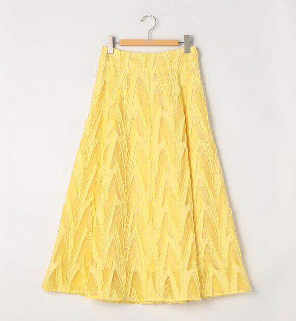 NOLLEY'S sophi「《セットアップ対応》キラキラカットジャガードフレアスカート」|フレア|