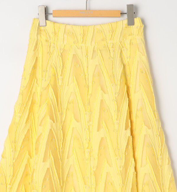 NOLLEY'S sophi「《セットアップ対応》キラキラカットジャガードフレアスカート」|フレア|