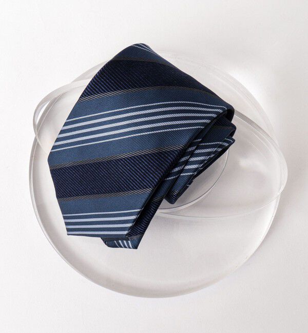 NOLLEY'S goodman「RBマルチストライプネクタイ 25AWコレクション」|ネクタイ・蝶ネクタイ|ネイビー系1