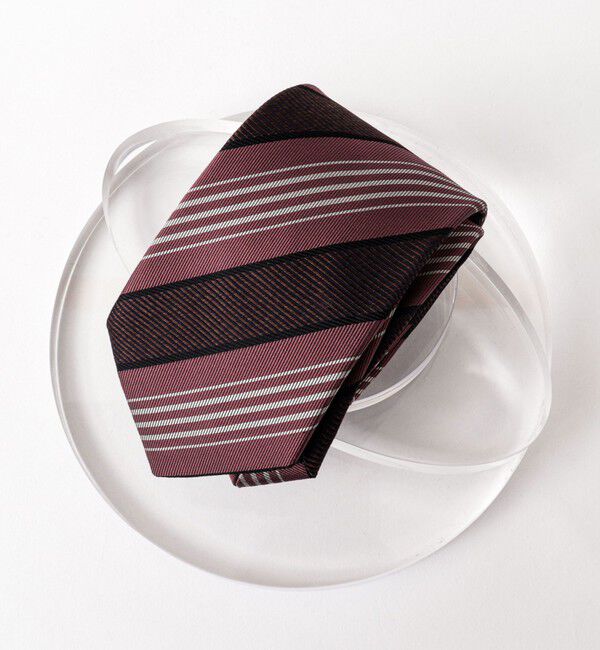 NOLLEY'S goodman「RBマルチストライプネクタイ 25AWコレクション」|ネクタイ・蝶ネクタイ|ピンク系１