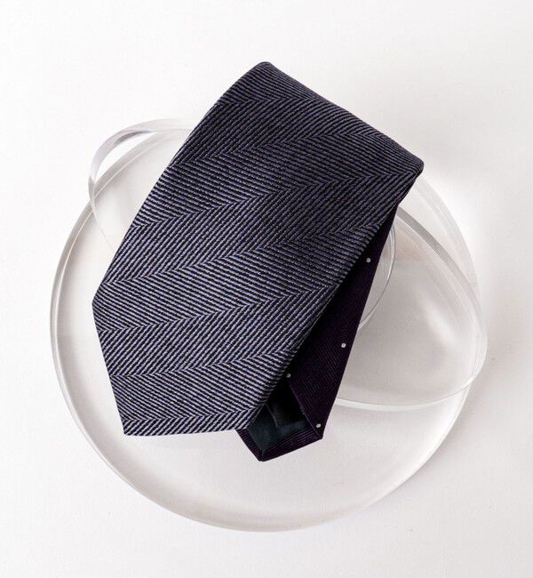 NOLLEY'S goodman「RBクレリックヘリンボーンネクタイ 25AWコレクション」|ネクタイ・蝶ネクタイ|ラベンダー