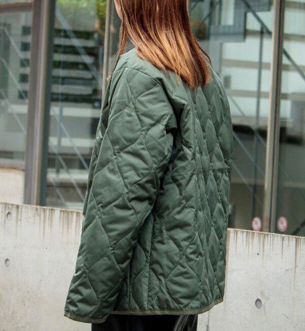 GLOSTER「【TAION/タイオン】GLOSTER別注 ミリタリーライナージャケット ノーカラーMA-1 M65」|ダウン|