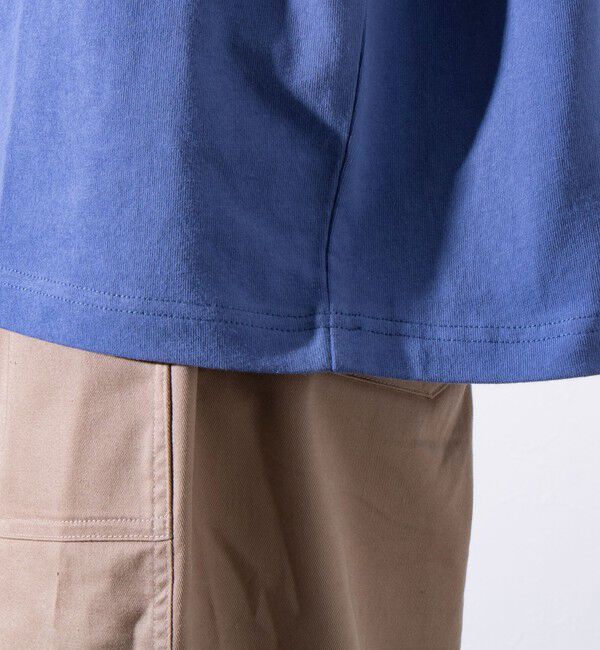 GLOSTER「【KELTY&times;GLOSTER】別注  ケルティワンポイントワッペン バックプリントTシャツ」|Tシャツ・カットソー|