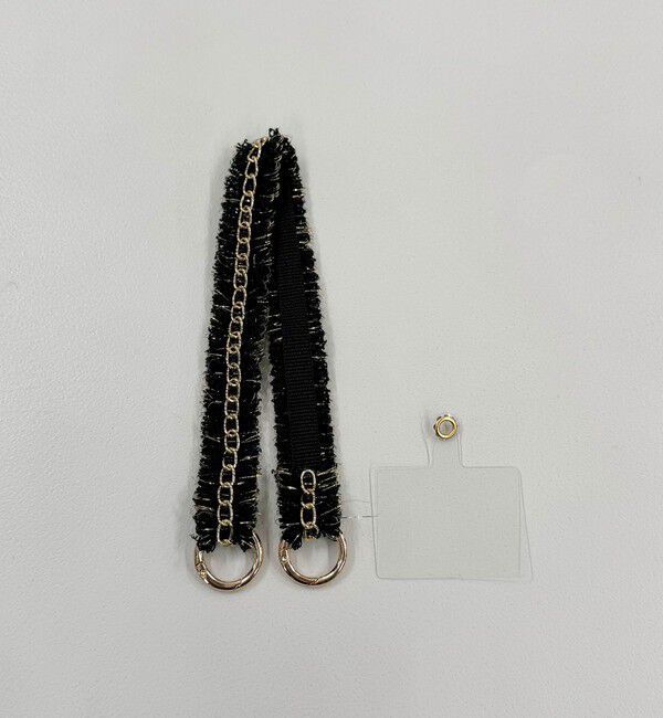 fredy emue「【by daisy/バイデイジー】ツィードチェーンストラップ ショート」|その他|