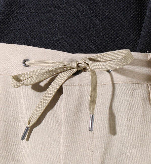 GLOSTER「【セットアップ着用可能】【GLOSTER/グロスター】ノーカラーセットパンツ イージーパンツ」|チノ|