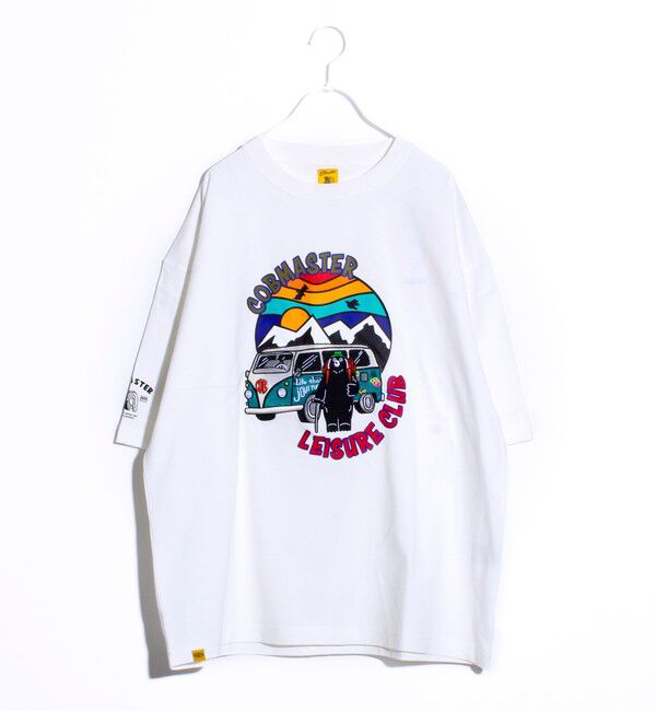 FREDY MAC「【COBMASTER/コブマスター】吸水速乾 旅するベアーTシャツ フロントプリント」|Tシャツ・カットソー|