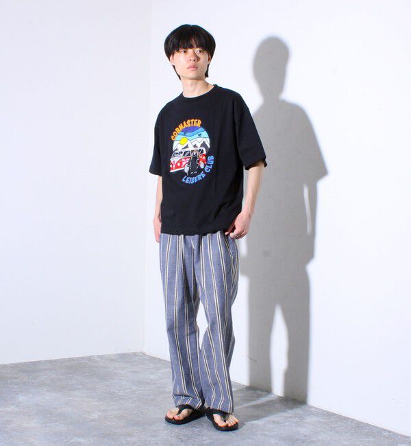 FREDY MAC「【COBMASTER/コブマスター】吸水速乾 旅するベアーTシャツ フロントプリント」|Tシャツ・カットソー|