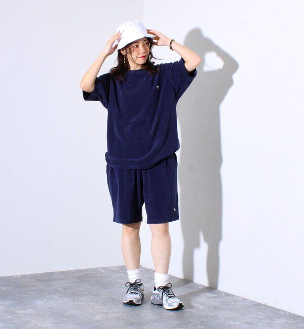 GLOSTER「【セットアップ対応】フレブルパイルショーツ フレンチブルドッグ刺繍 イージーショーツ ショートパンツ」|その他|