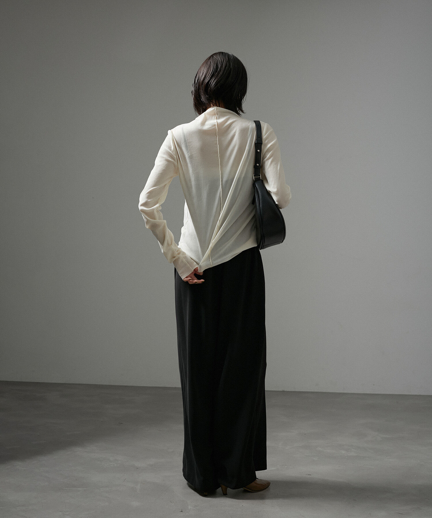 SALON adam et rope'「【WEB限定】リュクスベロアハイネックプルオーバー」|Tシャツ・カットソー|