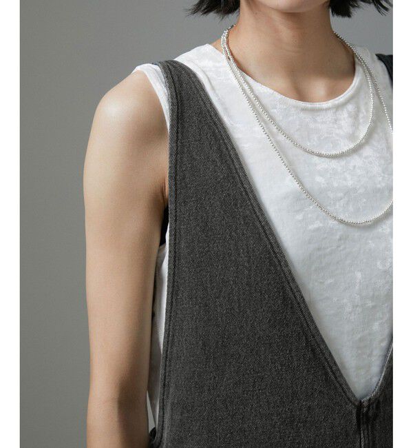 SALON adam et rope'「【WEB限定】デニムサロペット 2」|オールインワン|