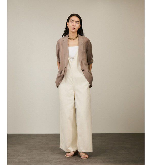 SALON adam et rope'「【WEB限定】デニムサロペット 2」|オールインワン|