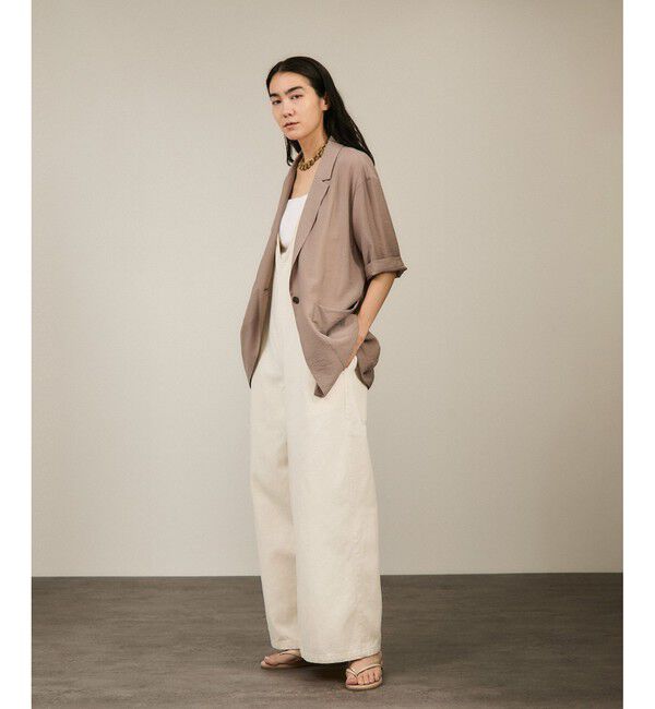 SALON adam et rope'「【WEB限定】デニムサロペット 2」|オールインワン|