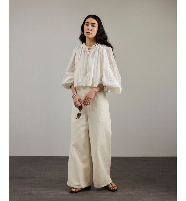 SALON adam et rope'「【WEB限定】デニムサロペット 2」|オールインワン|