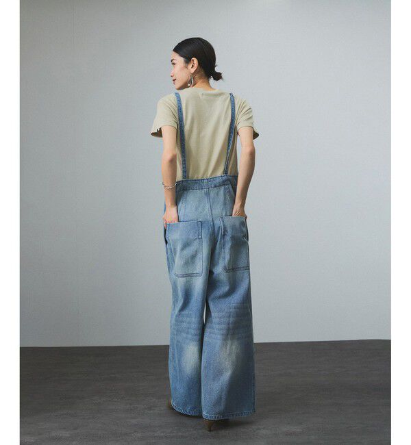 SALON adam et rope'「【WEB限定】デニムサロペット 2」|オールインワン|
