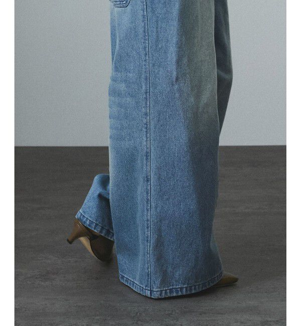 SALON adam et rope'「【WEB限定】デニムサロペット 2」|オールインワン|