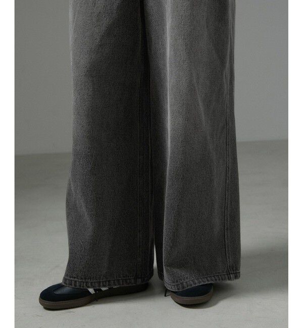 SALON adam et rope'「【WEB限定】デニムサロペット 2」|オールインワン|