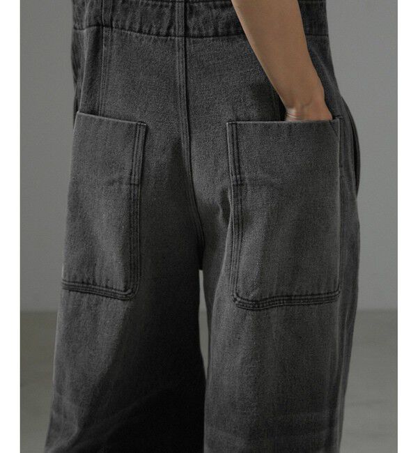 SALON adam et rope'「【WEB限定】デニムサロペット 2」|オールインワン|