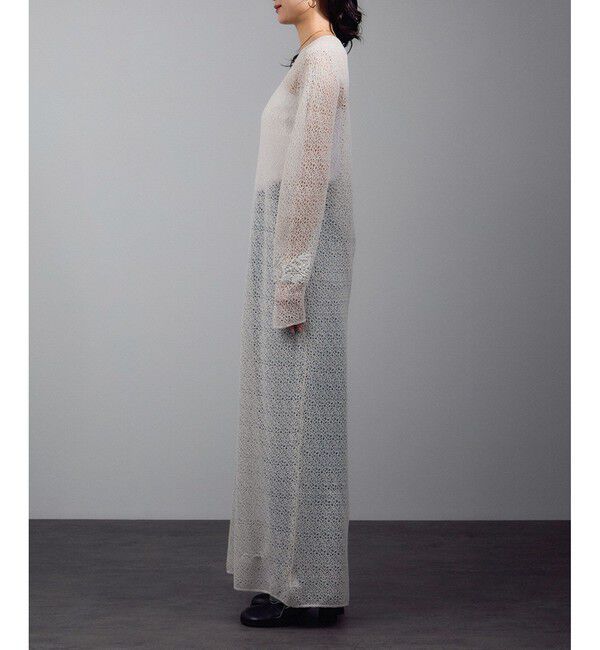 SALON adam et rope'「レースシアーワンピース」|ワンピース|