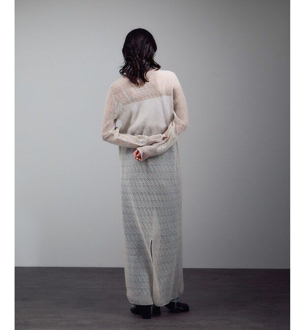 SALON adam et rope'「レースシアーワンピース」|ワンピース|