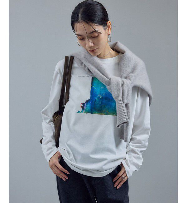 SALON adam et rope'「【Annie Spratt by SALON】フォトロングスリーブTシャツ」|Tシャツ・カットソー|