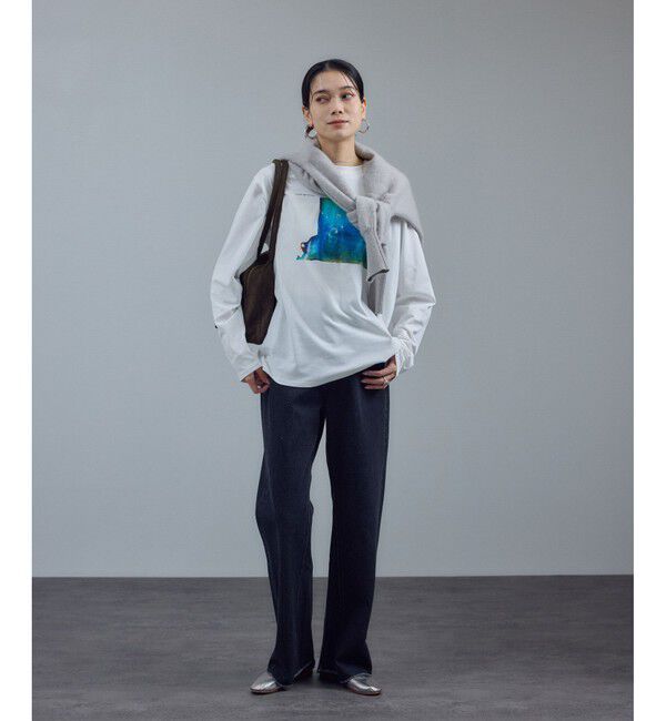 SALON adam et rope'「【Annie Spratt by SALON】フォトロングスリーブTシャツ」|Tシャツ・カットソー|