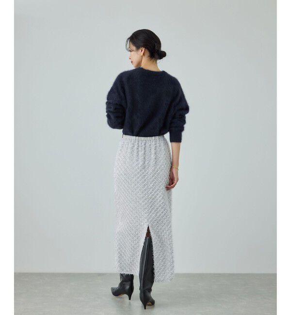 ROPE「フォックスカシミヤニットプルオーバー/イージーケア・アンサンブル対応」|ニット・セーター|