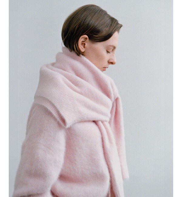 ROPE「フォックスカシミヤニットプルオーバー/イージーケア・アンサンブル対応」|ニット・セーター|