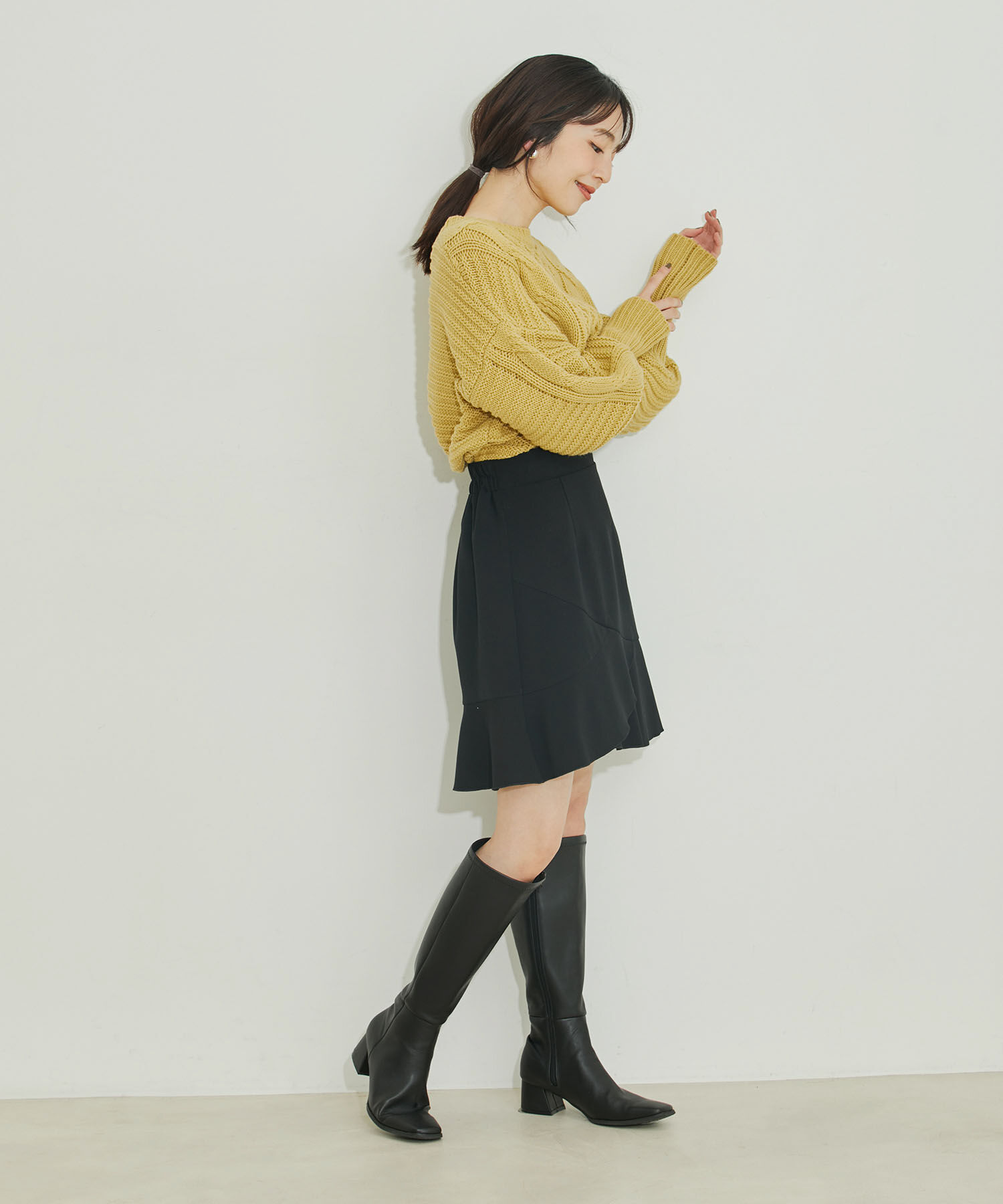 vis-a-vis「【WEB限定】ミニマーメイドスカート」|スカート|