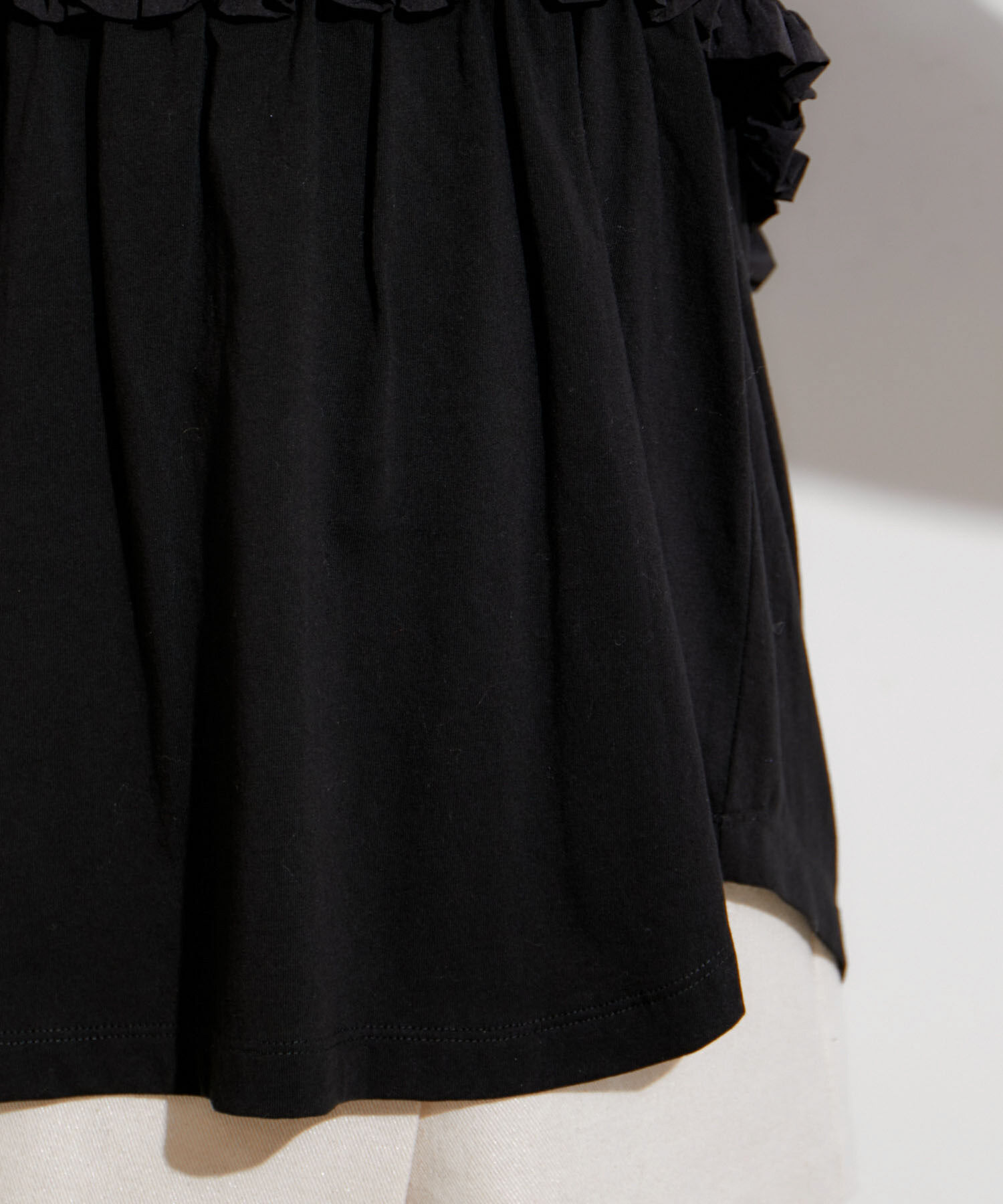 VIS「ビスチェドッキングデザインロングTシャツ」|Tシャツ・カットソー|