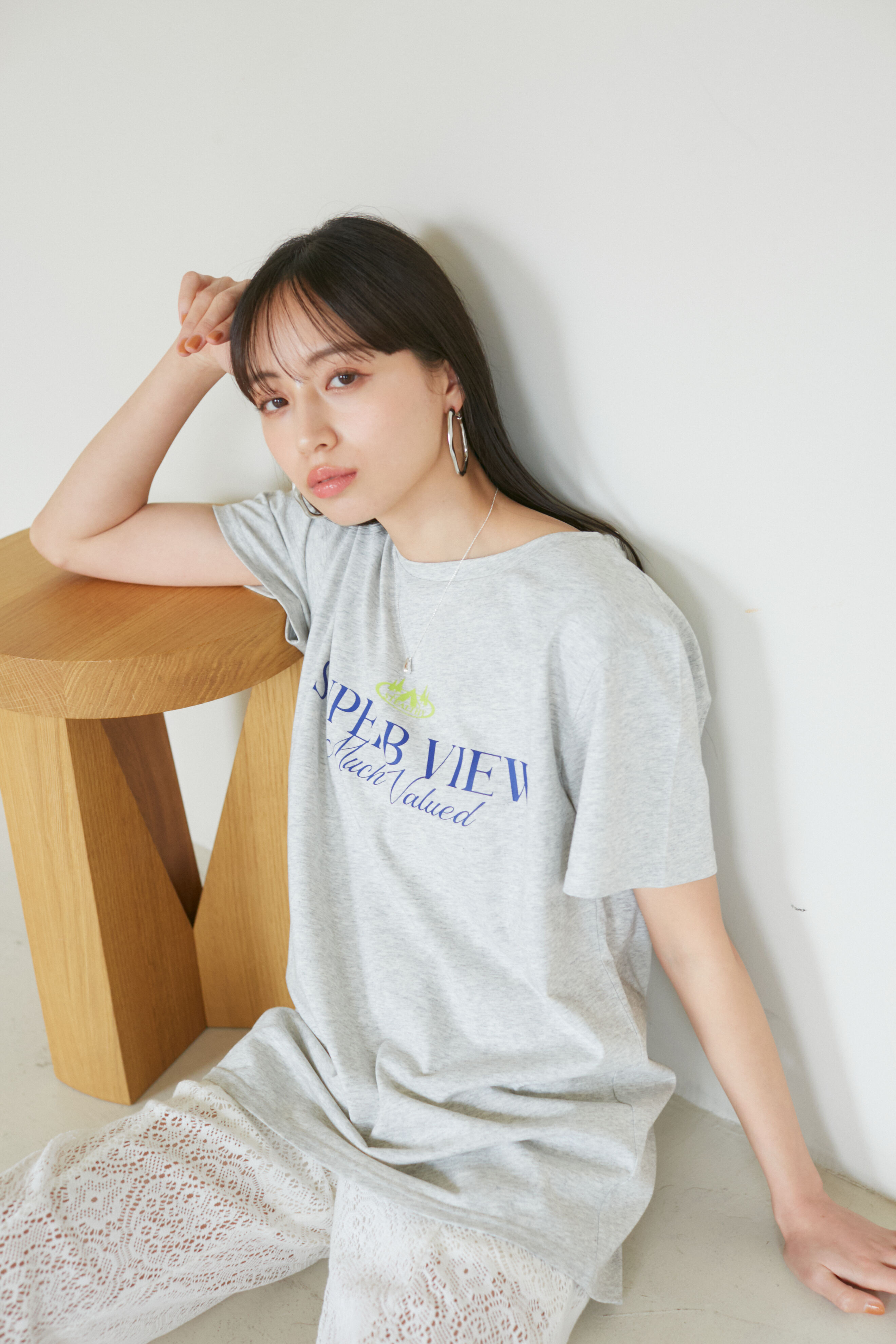 VIS「オーバルメタルフープピアス」|ピアス|