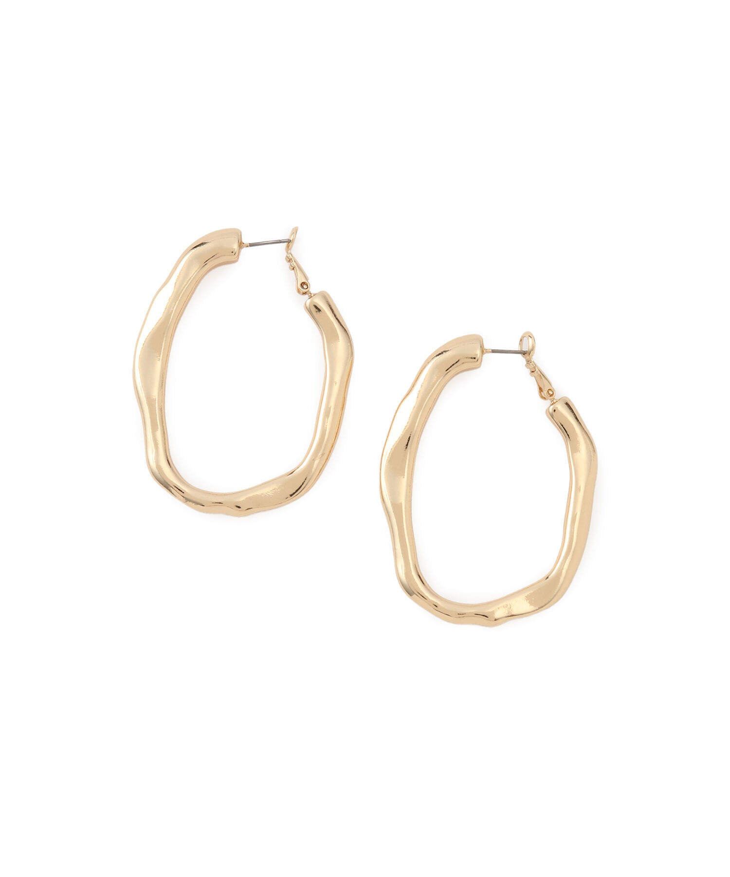 VIS「オーバルメタルフープピアス」|ピアス|