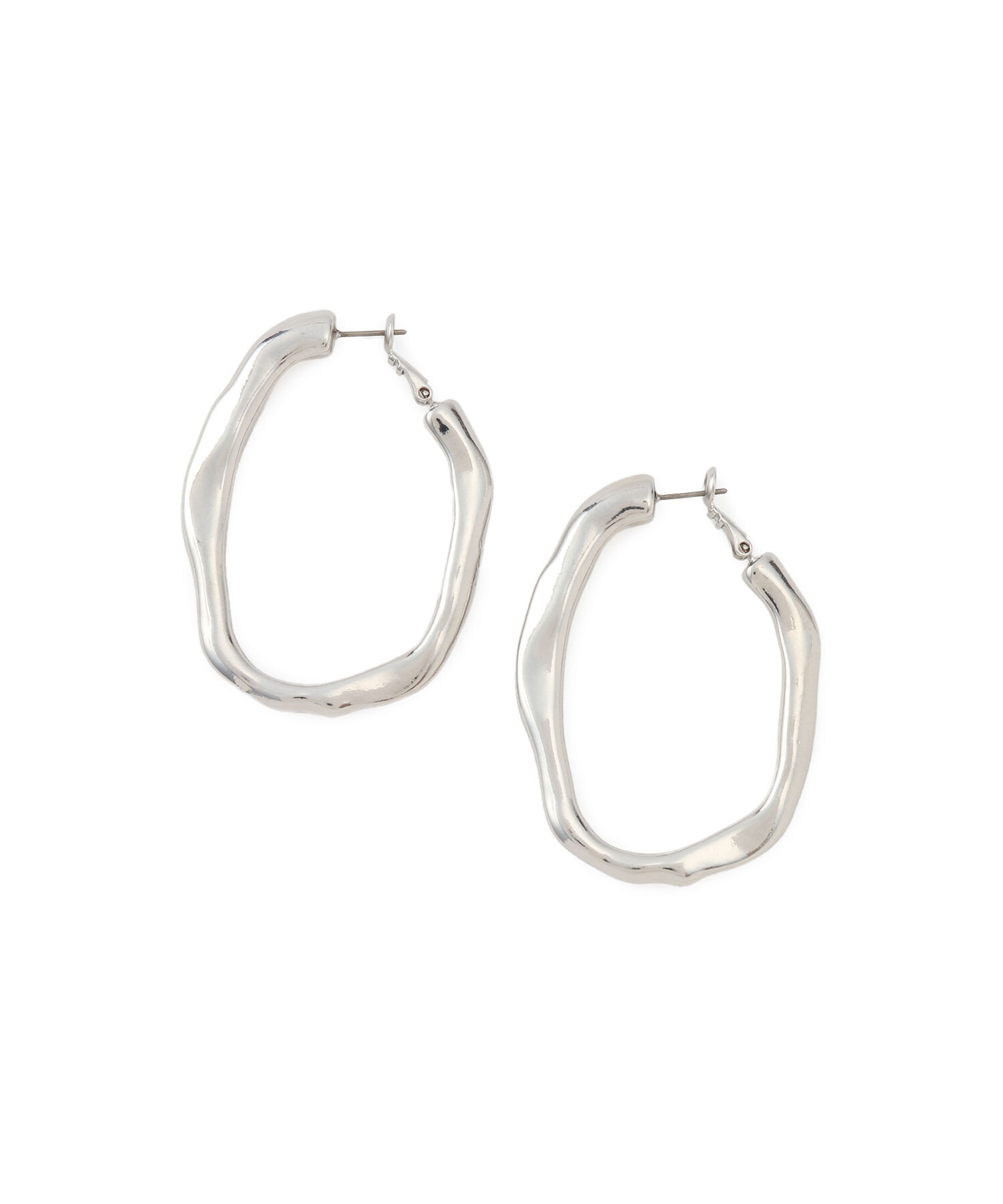 VIS「オーバルメタルフープピアス」|ピアス|