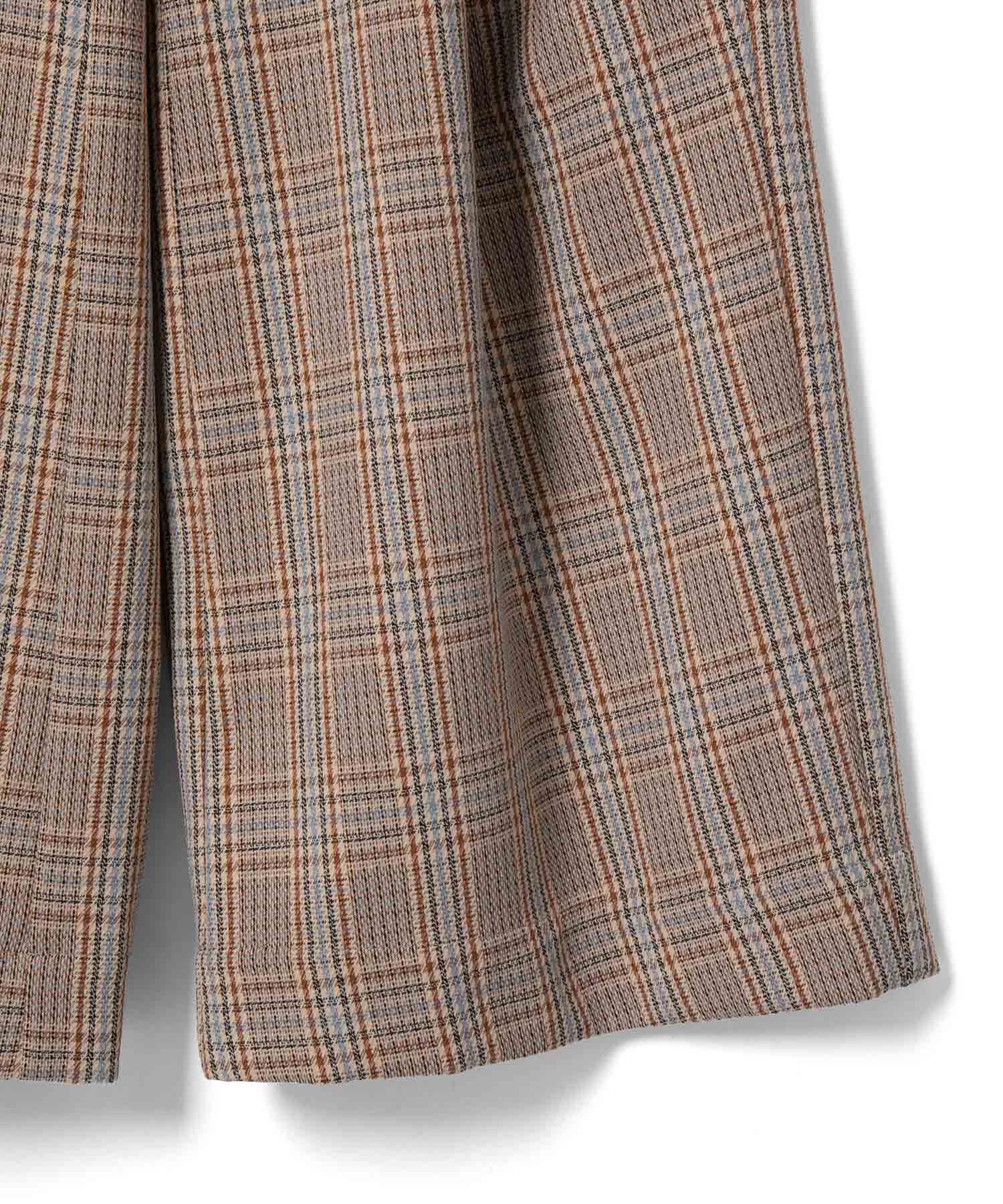 VIS「【セットアップ対応】ハイウエストワイドパンツ【洗える】」|スラックス|