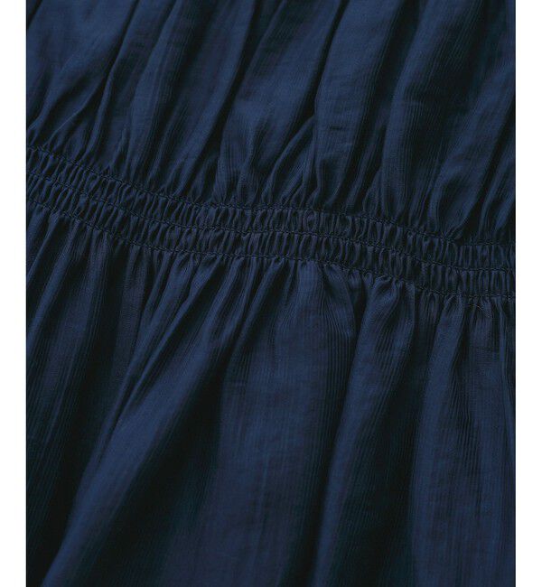 VIS「【洗える】シャーリングブラウス」|シャツ・ブラウス|