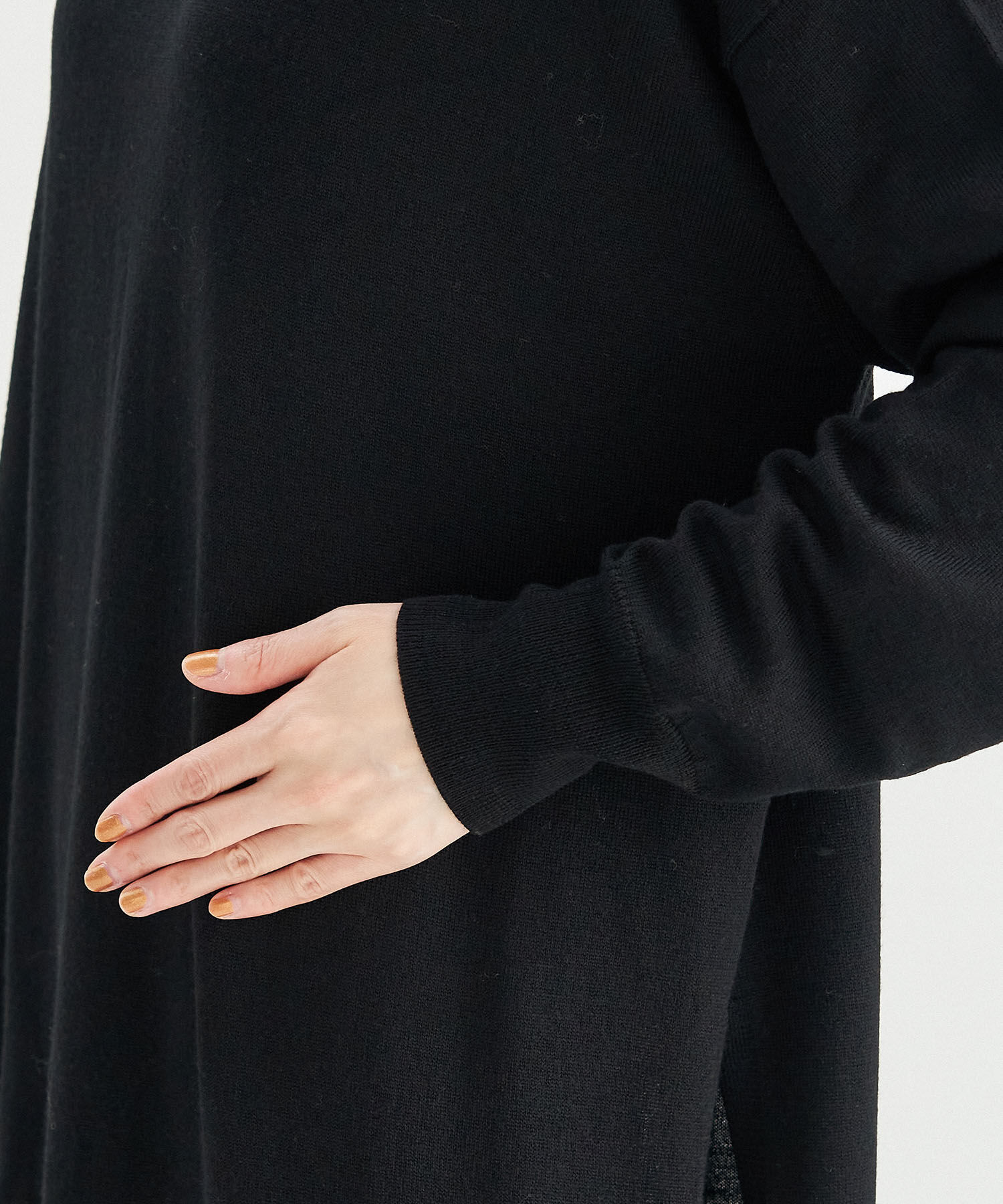 Rope&rsquo;Picnic「【人気ブロガーAkaneさんコラボ】【emur】サイドスリットロングニットワンピース」|ワンピース|