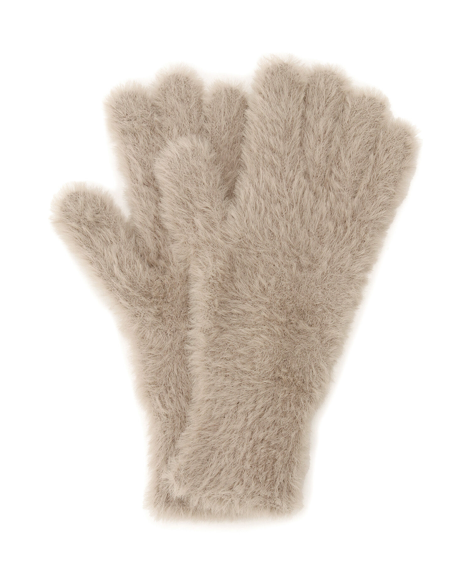 ROPE PICNIC PASSAGE「シャギーニットグローブ」|手袋|