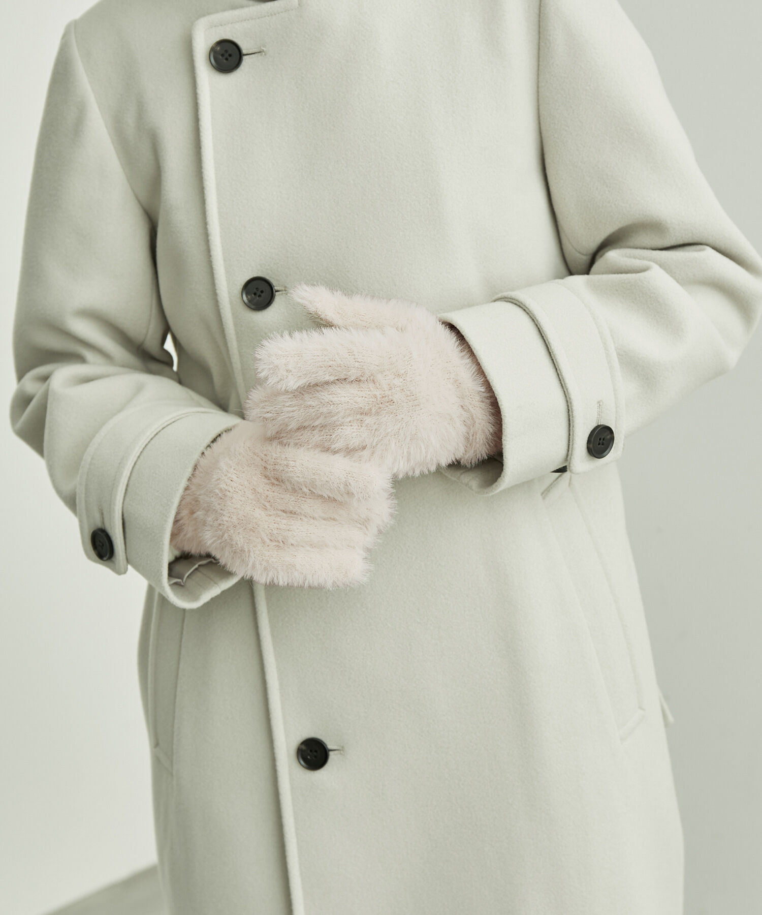 ROPE PICNIC PASSAGE「シャギーニットグローブ」|手袋|キナリ(16)