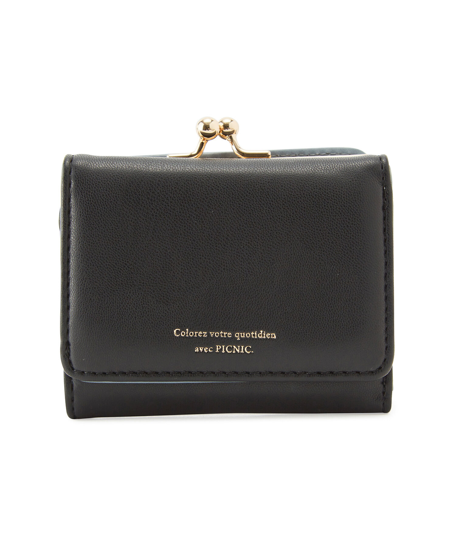 ROPE PICNIC PASSAGE「新色追加/がま口三つ折りウォレット」|財布|