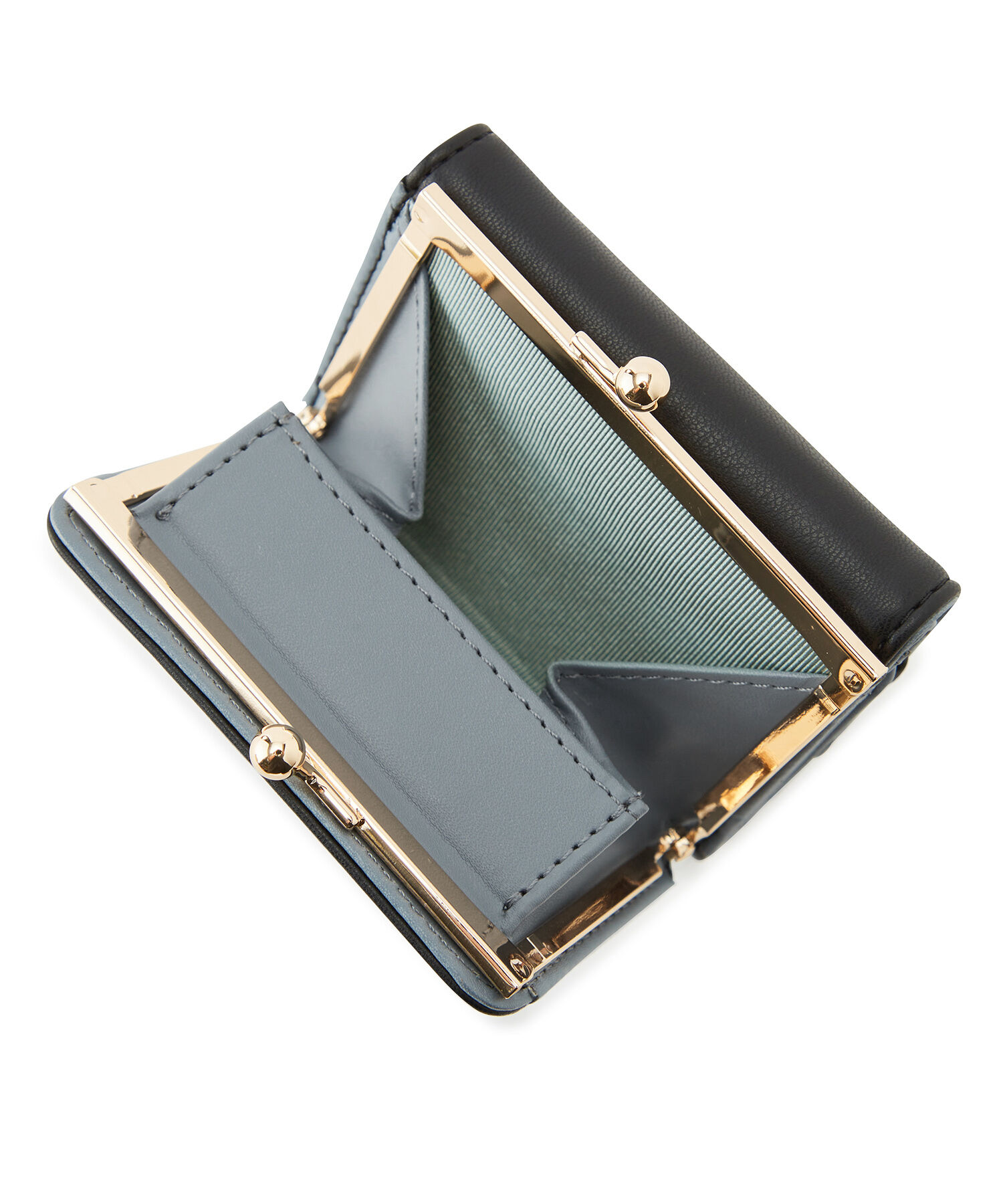 ROPE PICNIC PASSAGE「新色追加/がま口三つ折りウォレット」|財布|