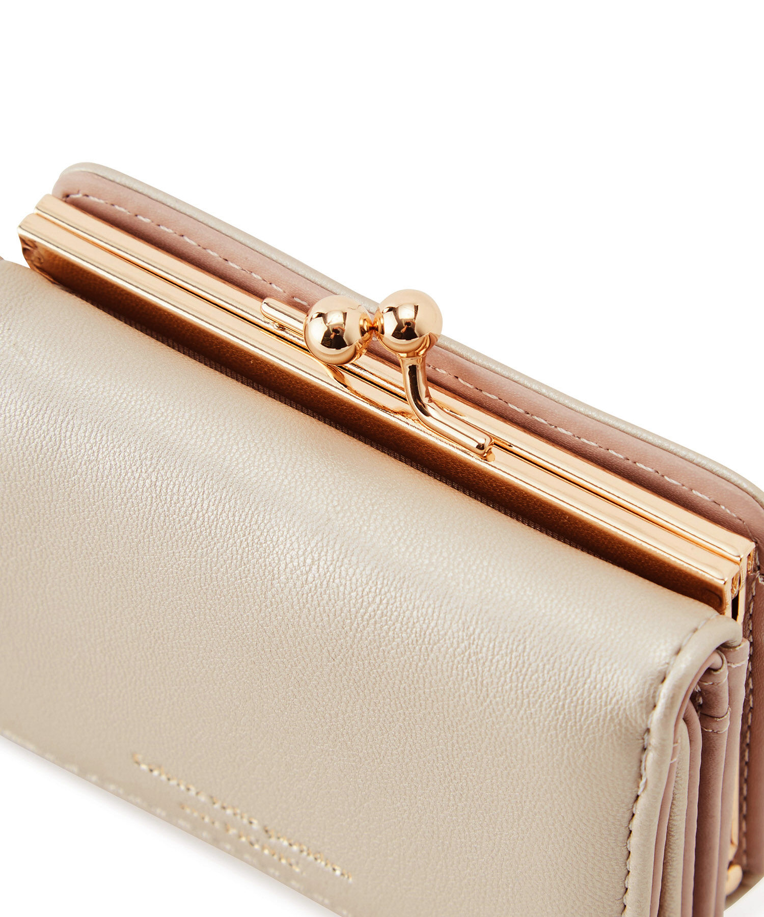 ROPE PICNIC PASSAGE「新色追加/がま口三つ折りウォレット」|財布|