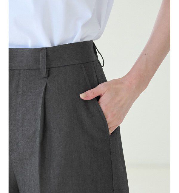 Rope&rsquo;Picnic「ハーフタックパンツ」|チノ|