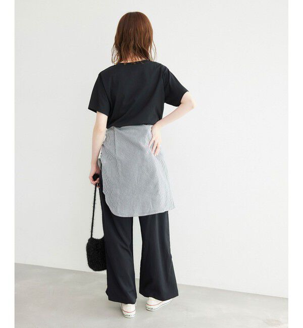 Rope&rsquo;Picnic「【3サイズ展開】イージーワイドパンツ」|チノ|