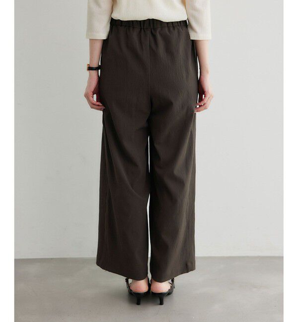 Rope&rsquo;Picnic「【3サイズ展開】イージーワイドパンツ」|チノ|