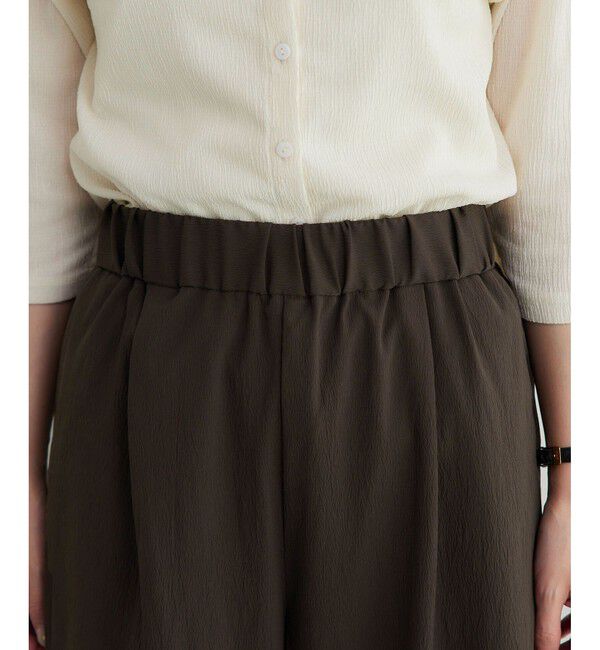 Rope&rsquo;Picnic「【3サイズ展開】イージーワイドパンツ」|チノ|